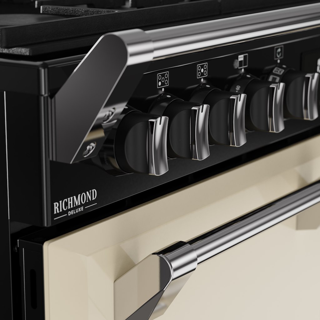 Stoves DX RCA RICH 90DF 90cm Richmond DX Dual Fuel Range Cooker - Cream - Image 6