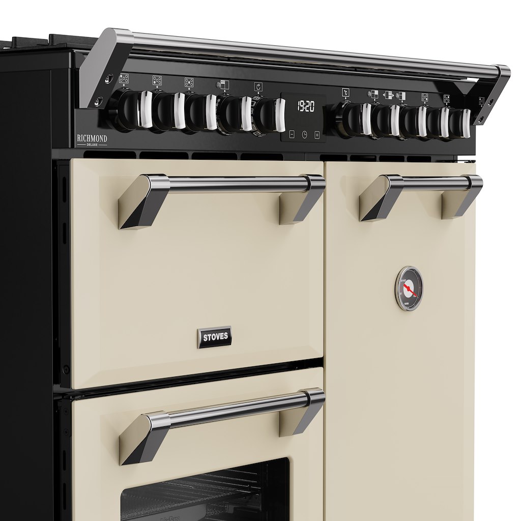 Stoves DX RCA RICH 90DF 90cm Richmond DX Dual Fuel Range Cooker - Cream - Image 7