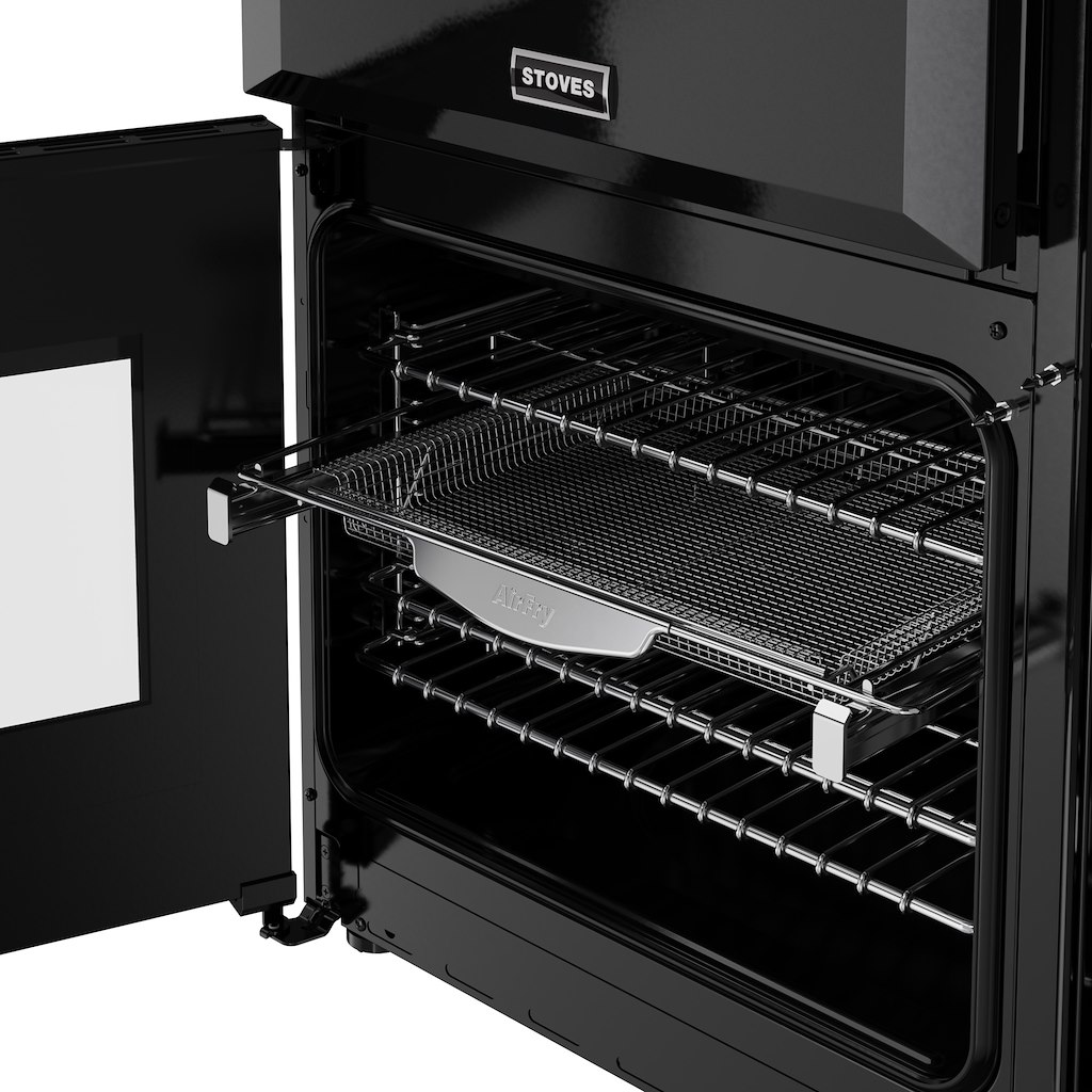 Stoves DX RCA RICH 90Ei RTY 90cm Richmond DX Electric Induction Rotary Range Cooker - Black - Image 5