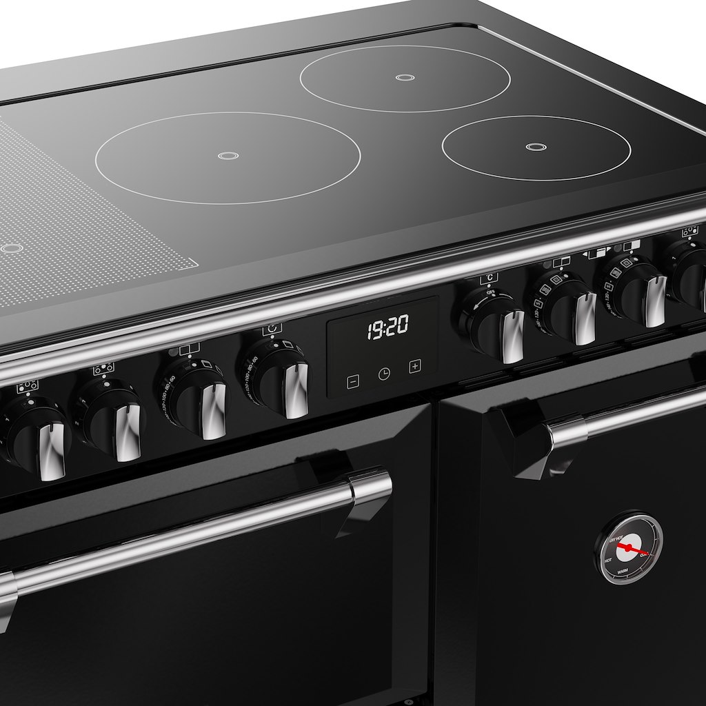 Stoves DX RCA RICH 90Ei RTY 90cm Richmond DX Electric Induction Rotary Range Cooker - Black - Image 8