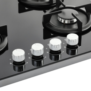 Belling BEL GTG603RI BLK 60cm Gas Through Glass Hob - Image 3