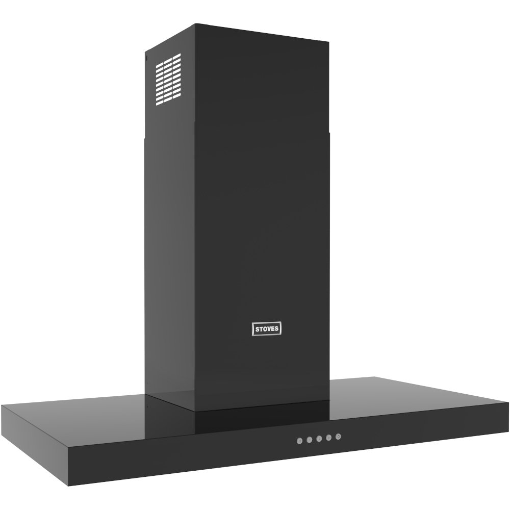 Stoves ST STERLING CHIM 90T BLK 90cm T-Shape Hood - Image 2