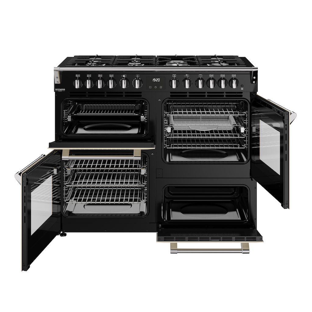 Stoves DX RCA RICH 110DF 110cm Richmond DX Dual Fuel Range Cooker - Cream - Image 3