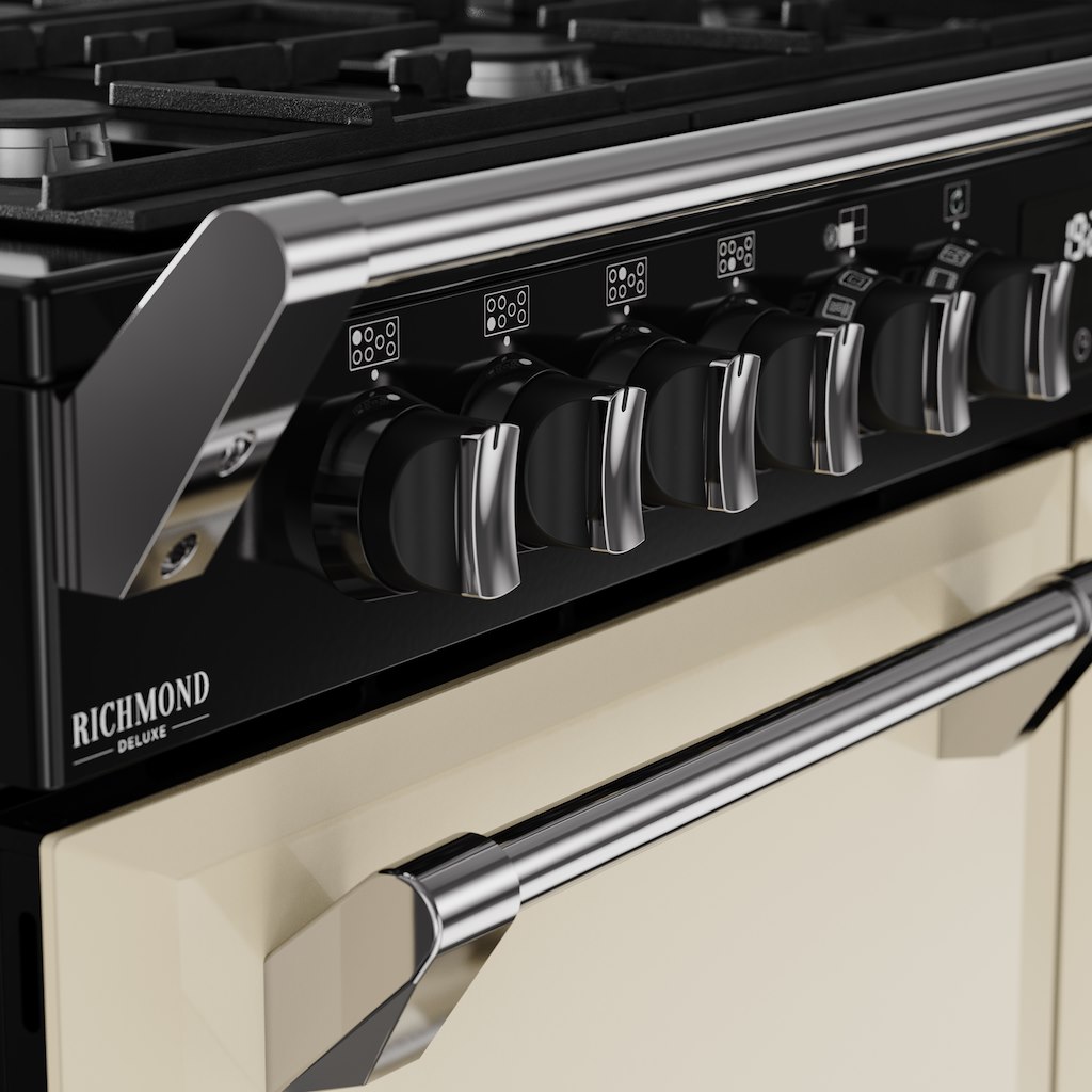 Stoves DX RCA RICH 110DF 110cm Richmond DX Dual Fuel Range Cooker - Cream - Image 5