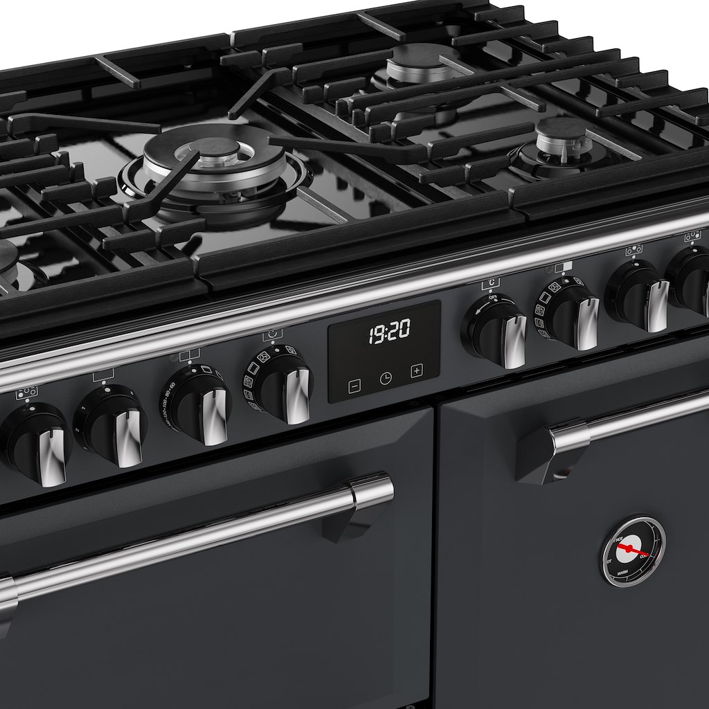 Stoves RCA RICH 90DF 90cm Richmond Dual Fuel Range Cooker - Anthracite - Image 8