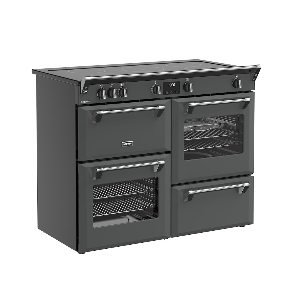 Stoves RCA RICH 110Ei TCH 110cm Richmond Electric Induction Touch Range Cooker - Anthracite - Image 2