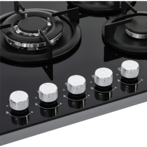 Belling BEL GTG753RI BLK 75cm Gas Through Glass Hob - Image 3