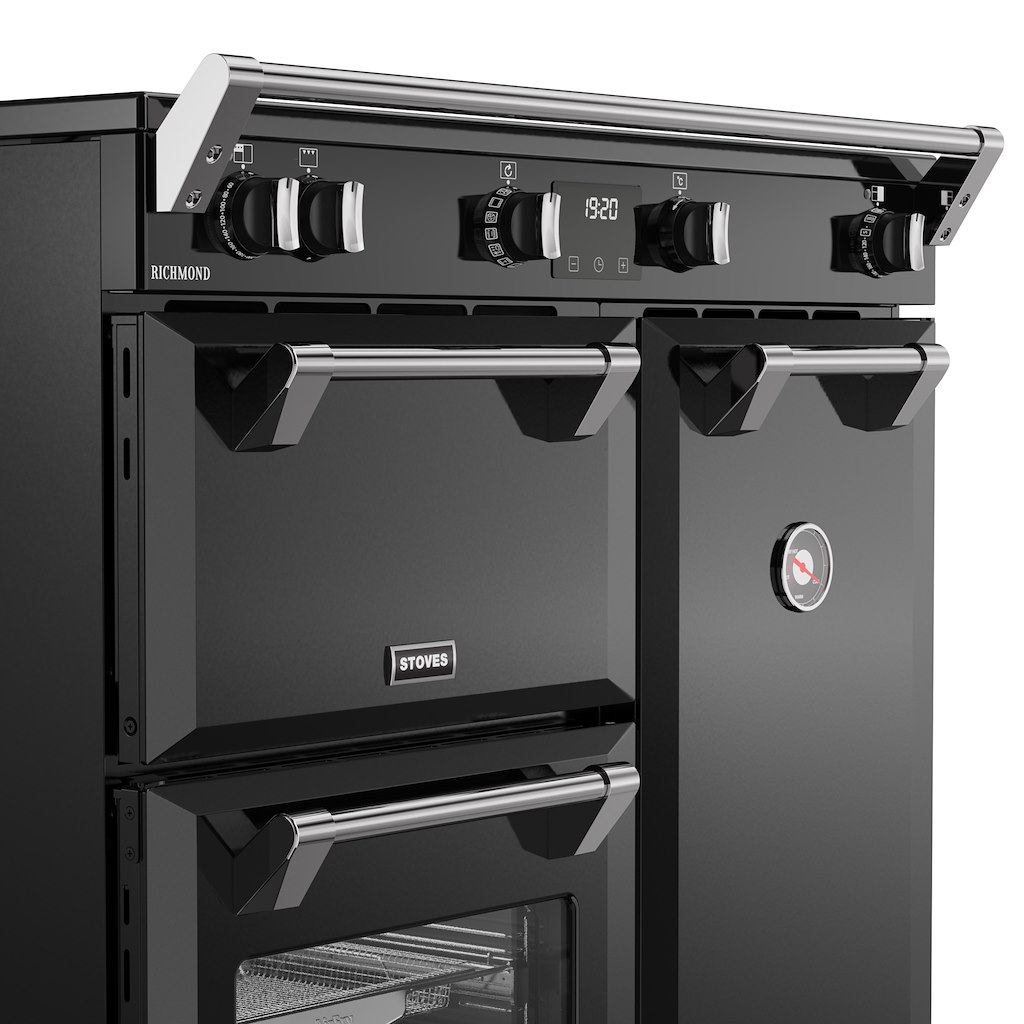 Stoves RCA RICH 90Ei TCH 90cm Richmond Electric Induction Touch Range Cooker - Black - Image 7