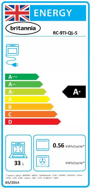 Britannia RC-9TI-QL-S Q Line 90cm Twin Induction Range Cooker - Image 6