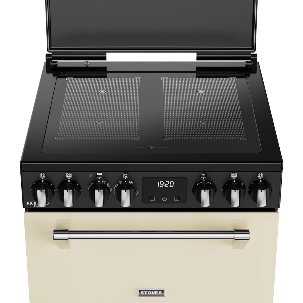 Stoves DX MRA RICH 60Ei RTY 60cm Richmond DX Electric Induction Rotary Cooker - Cream - Image 4
