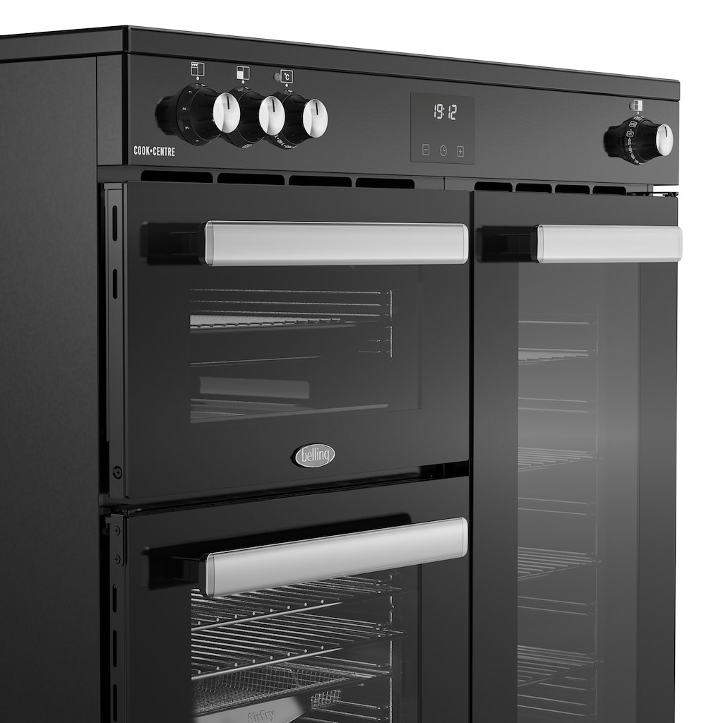 Belling RCA COOKCENTRE 90Ei 90cm Electric Induction Touch Range Cooker - Black - Image 7
