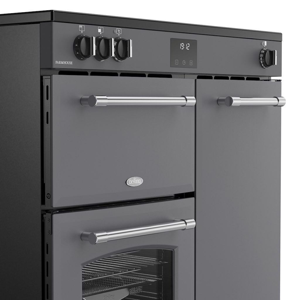 Belling RCA FARMHOUSE 90Ei 90cm Electric Induction Touch Range Cooker - Anthracite - Image 7