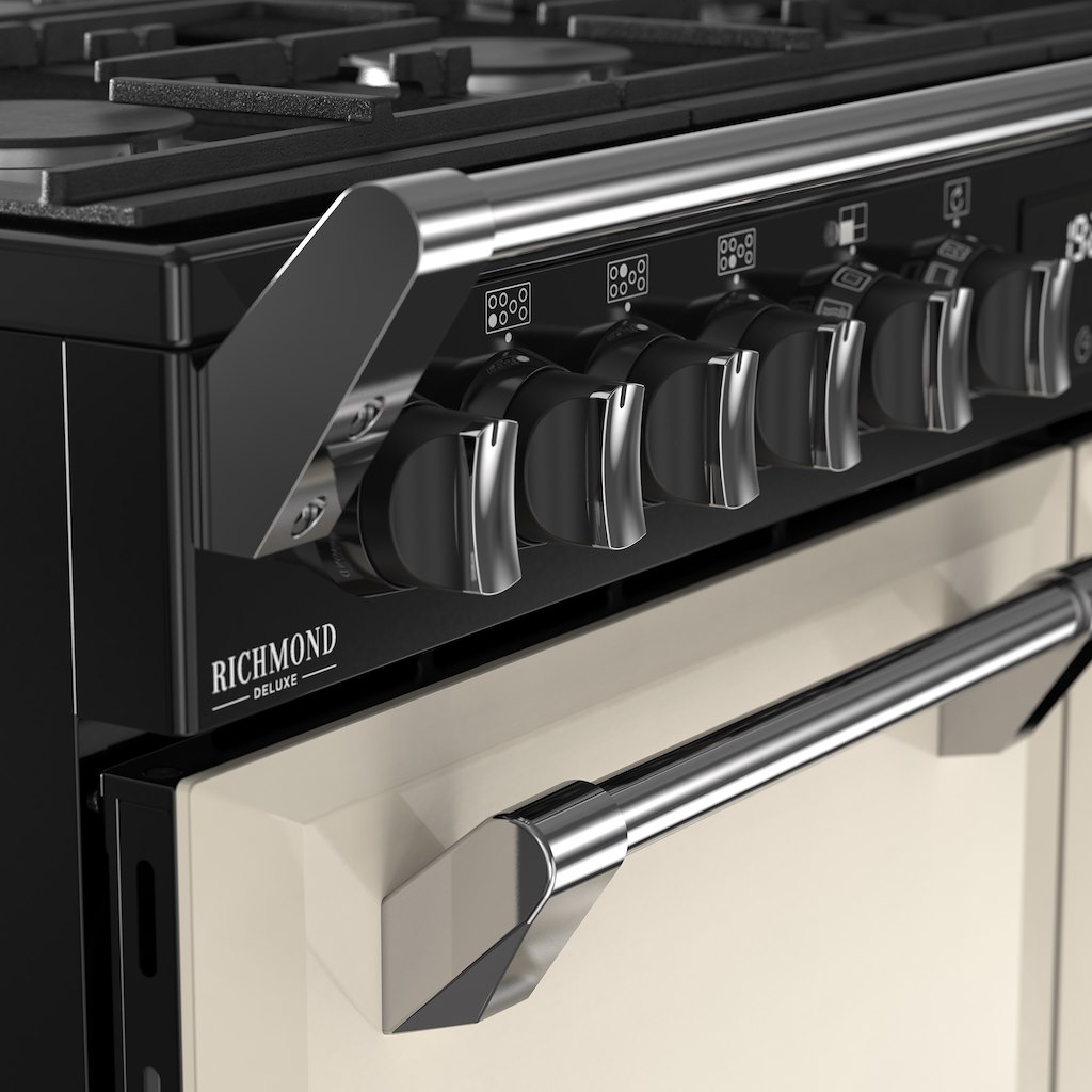 Stoves DX RCA RICH 100DF 100cm Richmond DX Dual Fuel Range Cooker - Cream - Image 6