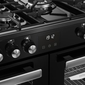 Belling RCA COOKCENTRE 100DF 100cm Dual Fuel Range Cooker - Black - Image 8