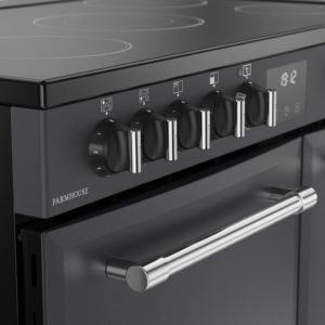 Belling RCA FARMHOUSE 90E 90cm Electric Ceramic Range Cooker - Anthracite - Image 6