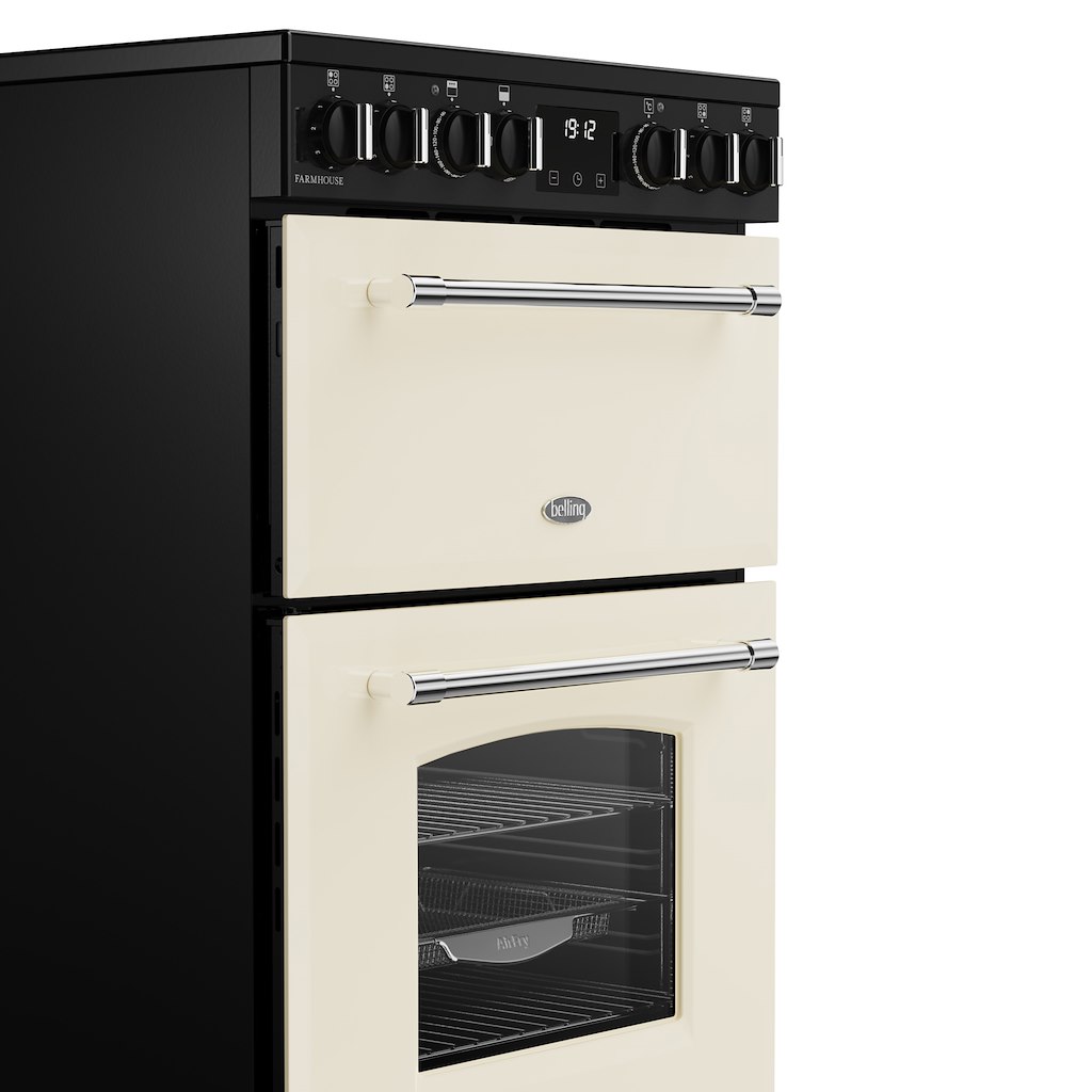 Belling MRA FARMHOUSE 60E 60cm Electric Ceramic Cooker - Cream - Image 7