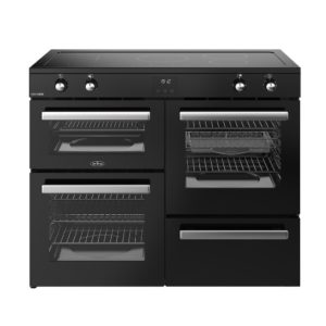 Belling RCA COOKCENTRE 110Ei 110cm Electric Induction Touch Range Cooker - Black