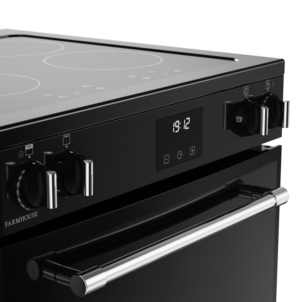 Belling MRA FARMHOUSE 60Ei TCH 60cm Electric Induction Cooker - Black - Image 6