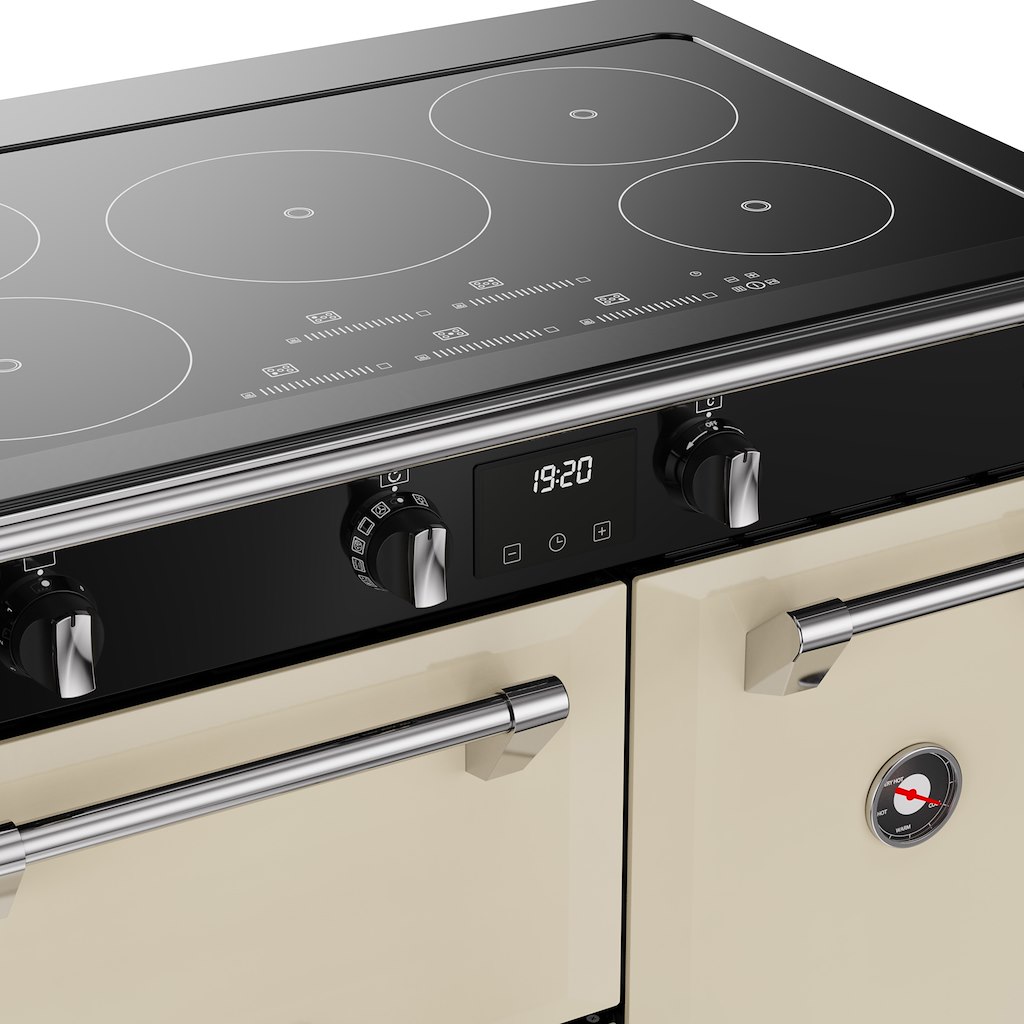 Stoves RCA RICH 90Ei TCH 90cm Richmond Electric Induction Touch Range Cooker - Cream - Image 8