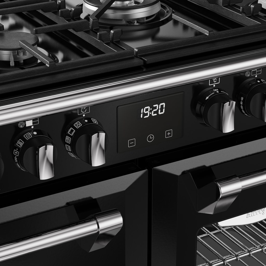 Stoves DX RCA RICH 100DF 100cm Richmond DX Dual Fuel Range Cooker - Black - Image 9