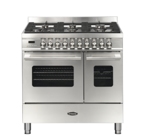 Britannia RC-9TG-DE-S Delphi 90cm Twin Dual Fuel Range Cooker