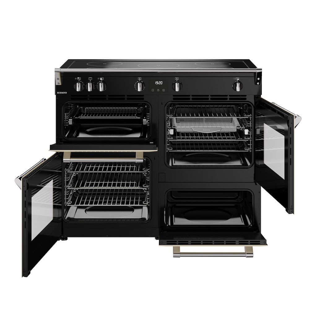 Stoves RCA RICH 110Ei TCH 110cm Richmond Electric Induction Touch Range Cooker - Cream - Image 3