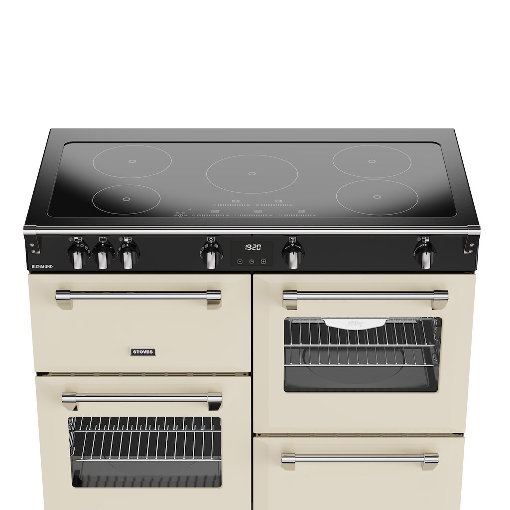 Stoves RCA RICH 110Ei TCH 110cm Richmond Electric Induction Touch Range Cooker - Cream - Image 4