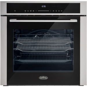 Belling BEL BI603MFPY STA Built In Single Electric Oven With Pyro