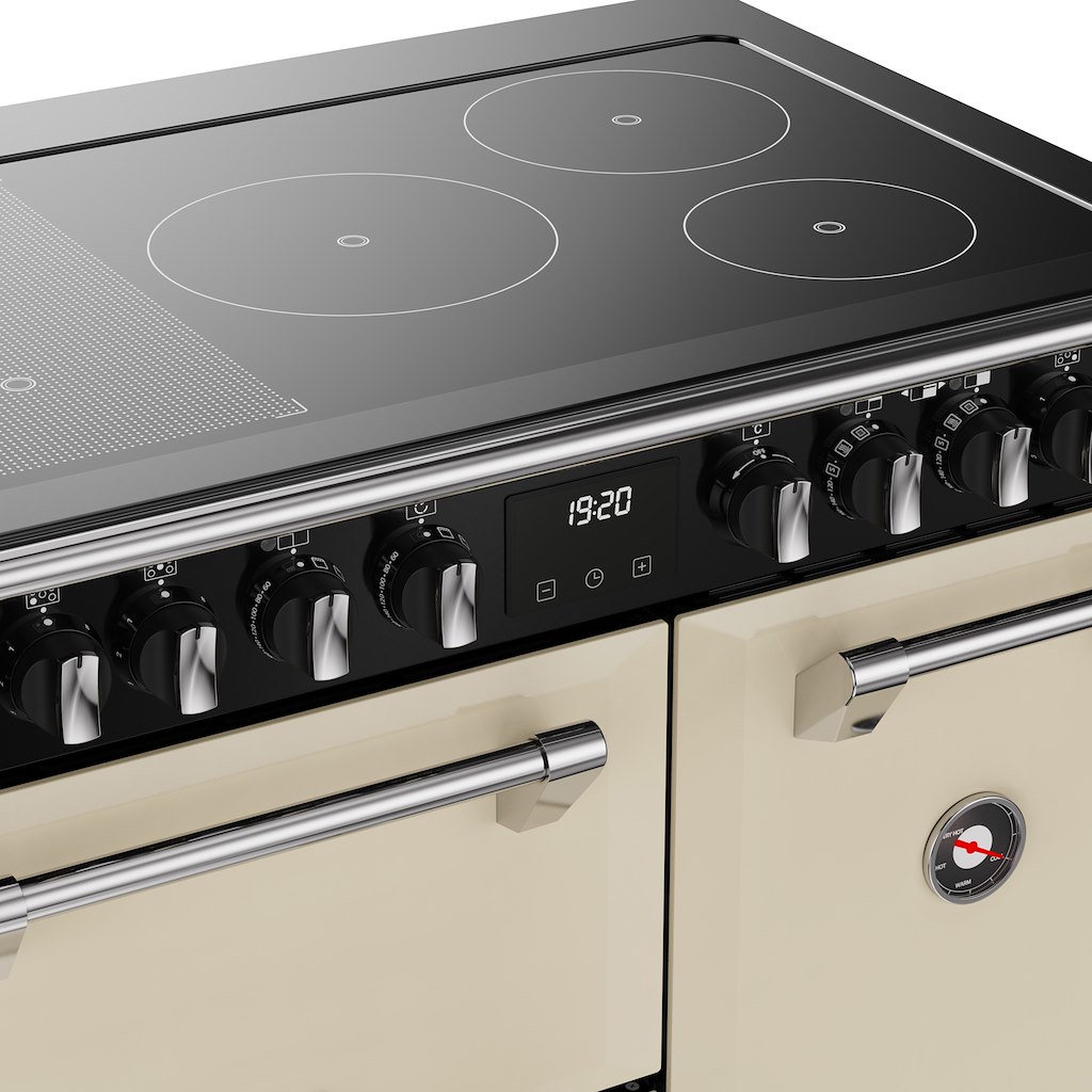 Stoves DX RCA RICH 90Ei RTY 90cm Richmond DX Electric Induction Rotary Range Cooker - Cream - Image 8