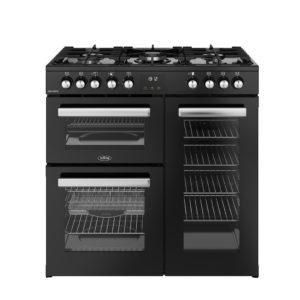 Belling RCA COOKCENTRE 90DF 90cm Dual Fuel Range Cooker - Black