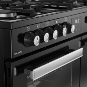 Belling RCA COOKCENTRE 90DF 90cm Dual Fuel Range Cooker - Black - Image 5