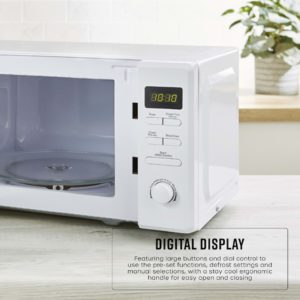 Swan SM4421WHT 20L 800W Microwave Digital - White - Image 6