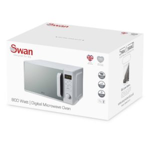 Swan SM4421WHT 20L 800W Microwave Digital - White - Image 10