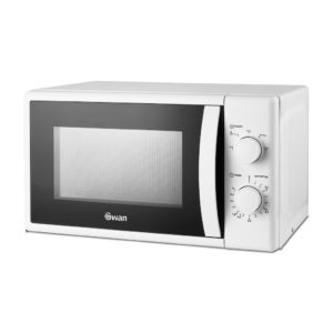 Swan SM4420WHT 20L 700W Manual Microwave - White