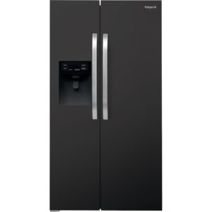 Hotpoint SXBHE 925 WD (UK) 1 Fridge Freezer - Black