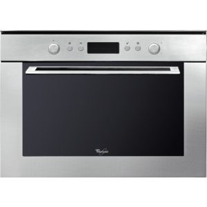 Whirlpool built in microwave oven: in Stainless Steel  - AMW 820/IX