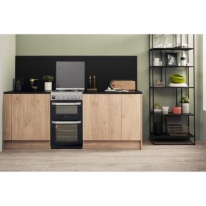 Hotpoint gas freestanding double cooker: 50cm - Image 5