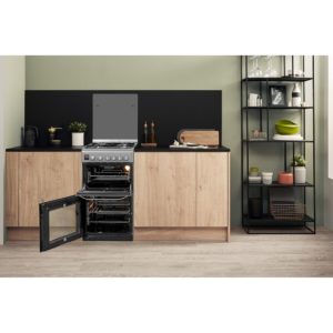 Hotpoint gas freestanding double cooker: 50cm - Image 6