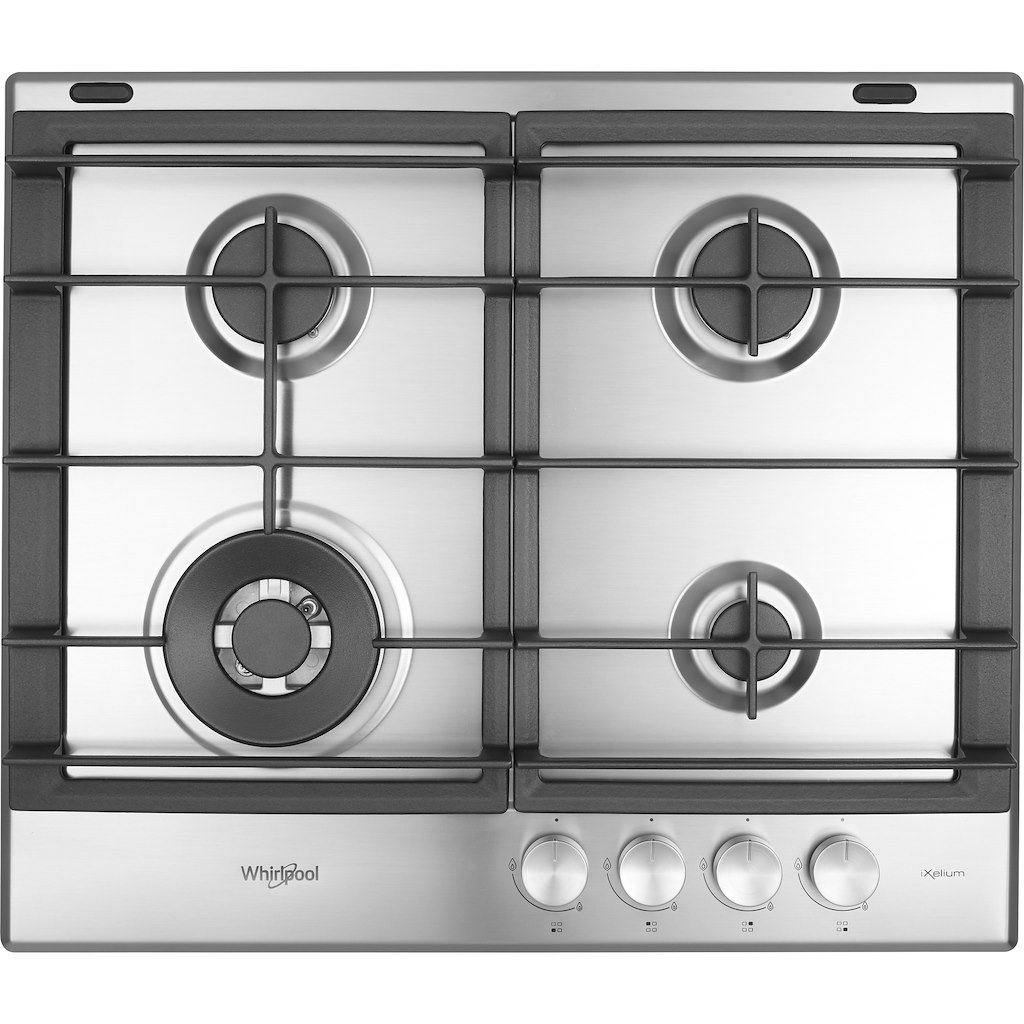 Whirlpool Gas Hob: 4 gas burners - GMW 6422/IXL