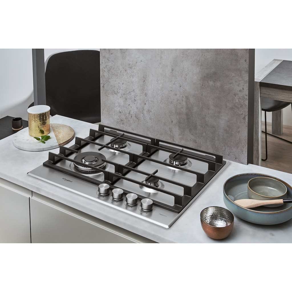 Whirlpool Gas Hob: 4 gas burners - GMW 6422/IXL - Image 7